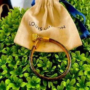 Authentic LV charm braclet